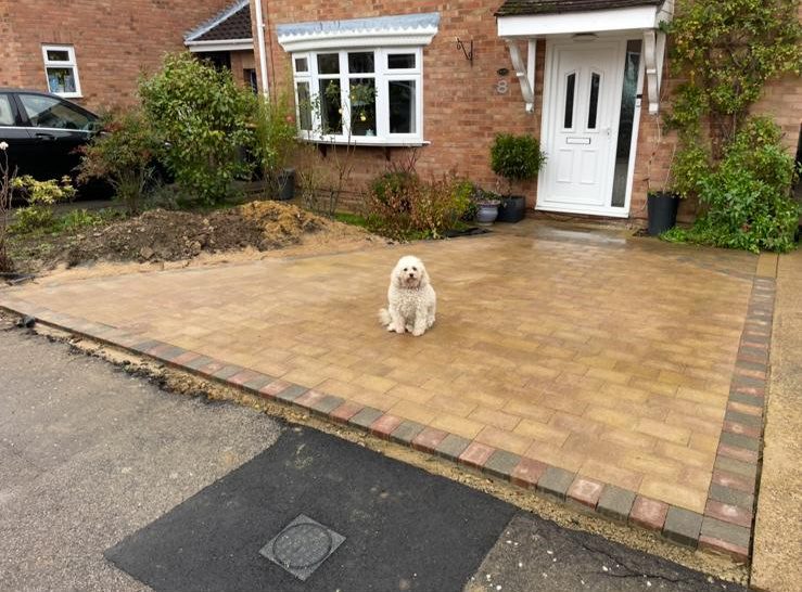 New driveway by H.B. General Builders
