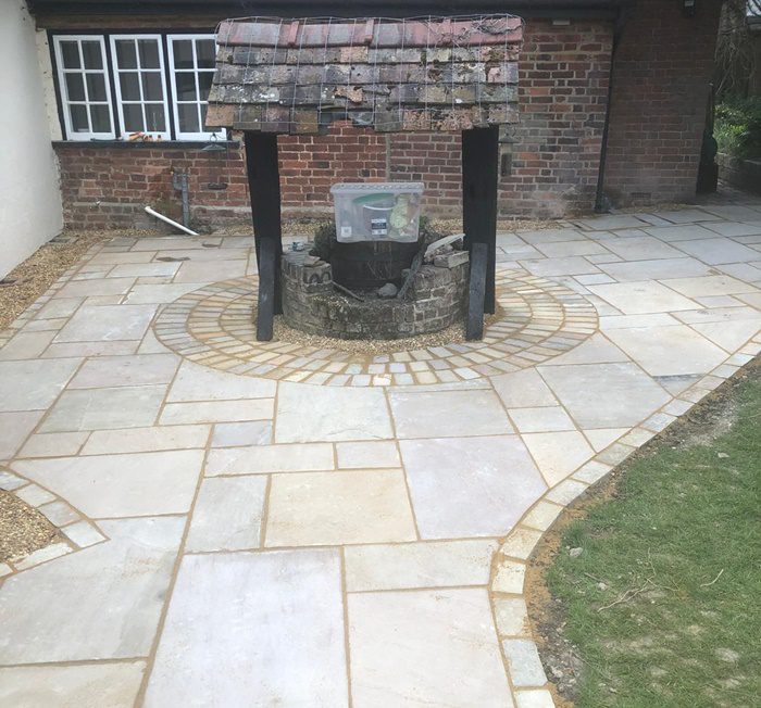 New finished patio