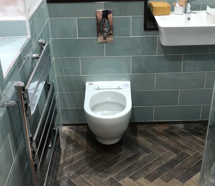 Bathroom renovation by H.B. General Builders