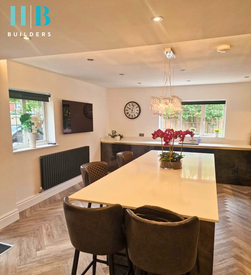 Kitchen extension by H.B. General Builders
