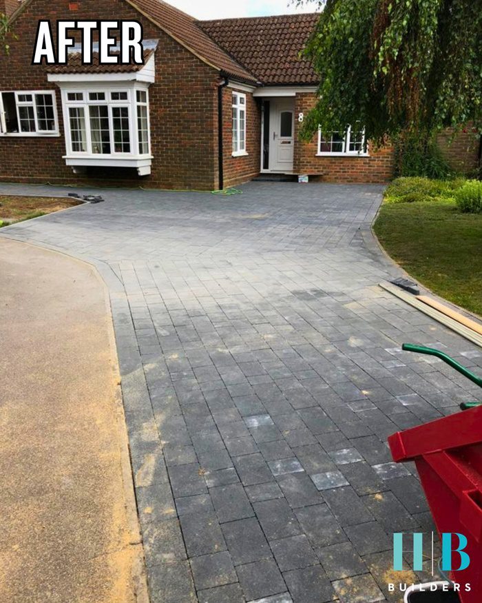 New driveway by HB General Builders