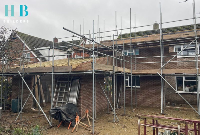 Brickwork for home extension